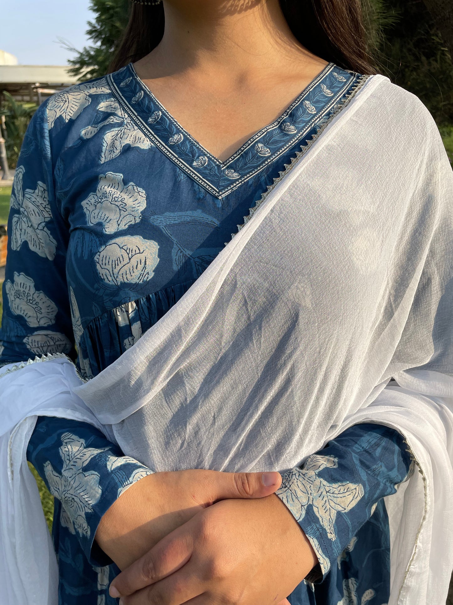 Indigo Mohini Set