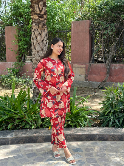 Gorgeous Red co-ord set