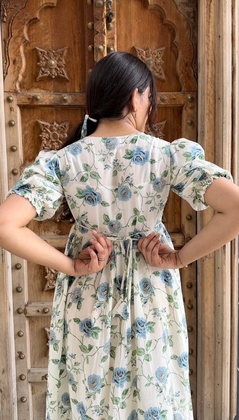 WHITE FLORAL DREAMY DRESS