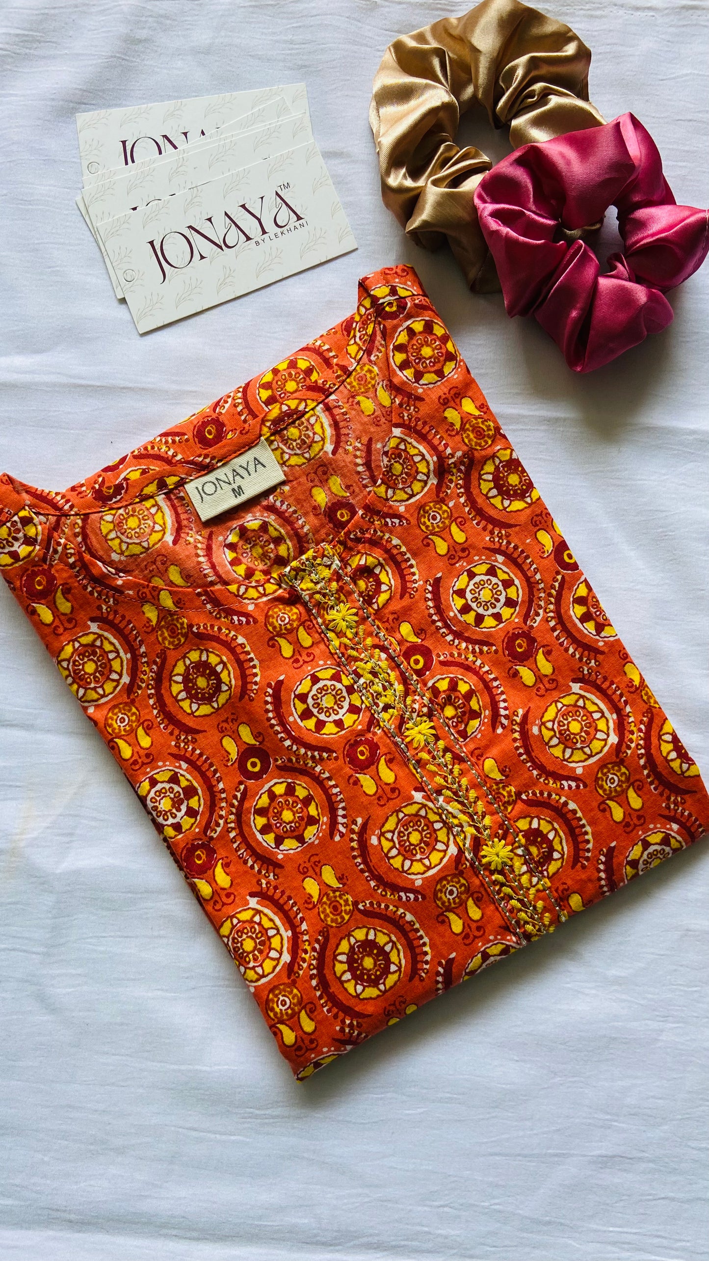 EMBROIDERY SHORT KURTI